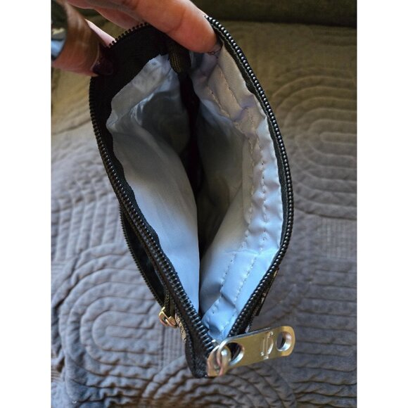 Harley-Davidson Black & Gray Multi-Pocket Crossbody Bag With Adjustable Strap - Picture 3 of 7